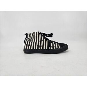 BEETLEJUICE BEETLE JUICE HI TOP CANVAS SNEAKER SHOES WOMEN'S SIZE‎ 9 GROUND UP